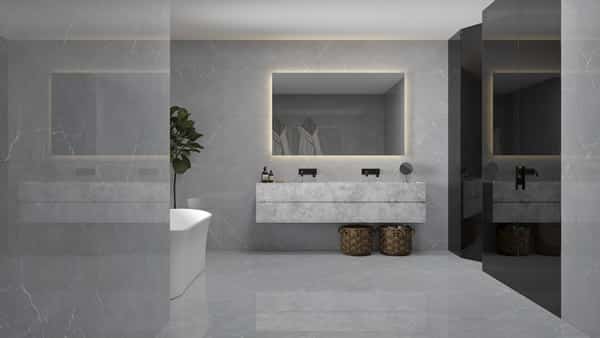 azulejo pulido Granito gris coleccion