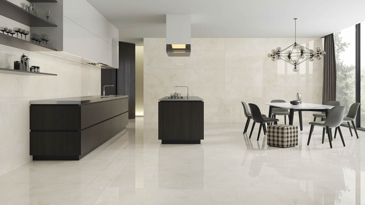 CHELSEA azulejo de gran formato ambiente cocina