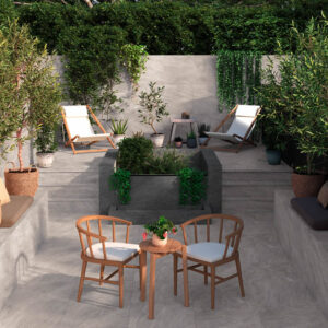 pizarra gris azulejo para jardin